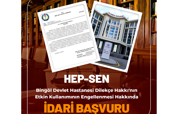 Bingöl Devlet Hastanesi Dilekçe Hakkı'nın Etkin Kullanımını Engelliyor!